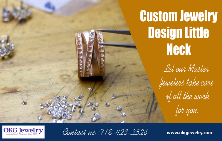 Custom jewelry design little neck