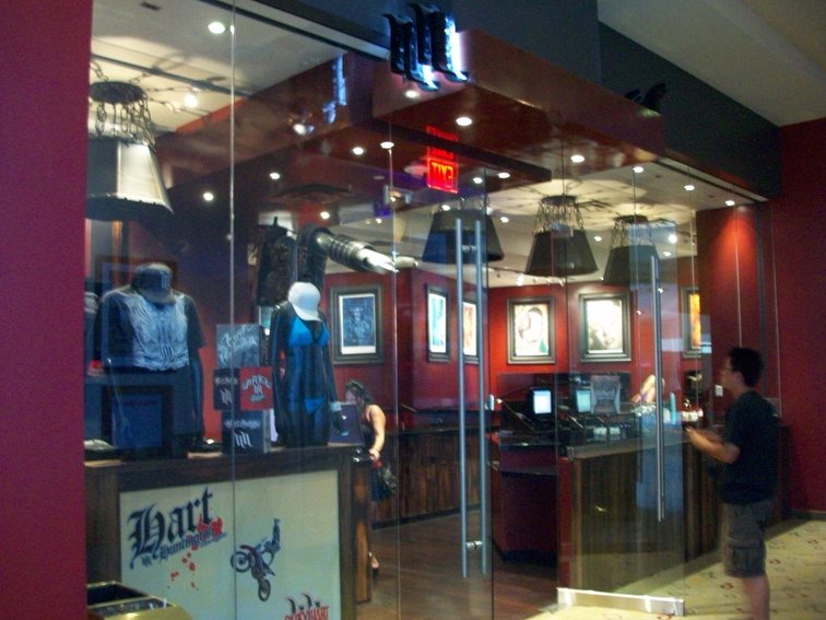 Carey Hart's Tattoo shop Hart Huntington Hard Rock Casino Las Vegas