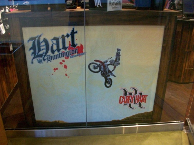 Carey Hart's Tattoo shop Hart Huntington Hard Rock Casino Las Vegas