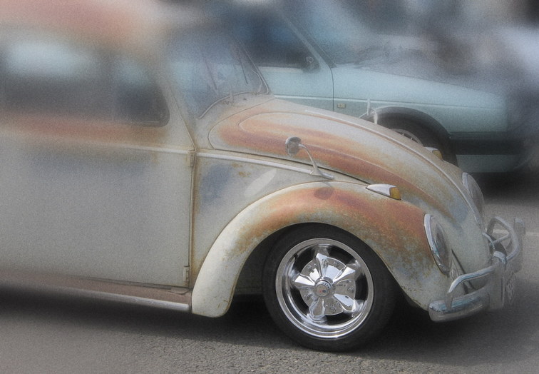 Rat look beetle spotted in car park at Skegvegas 2009