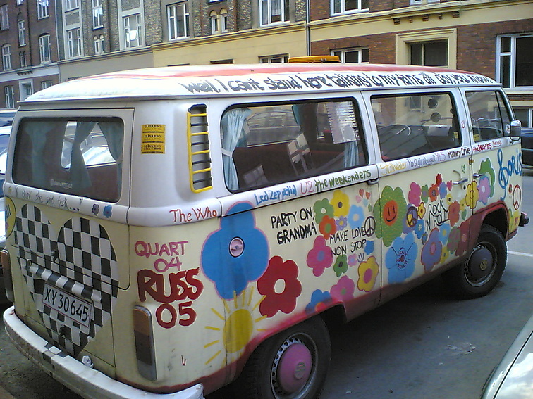 Volkswagen music hippie bus been wanting to get a photo of this for some