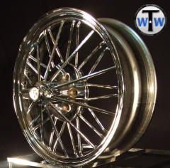 22 Inch Wire Wheels.