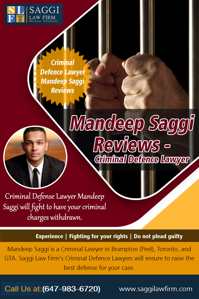 Mandeep Saggi Reviews -  Criminal Defence Lawyer