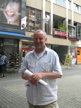 Hans-Dieter Ernst von der Linken: Bürgermeister für Siegen?