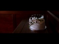 Slice, 2008. Photo of my friend's wedding cake, stuck in a dimly lit corner....