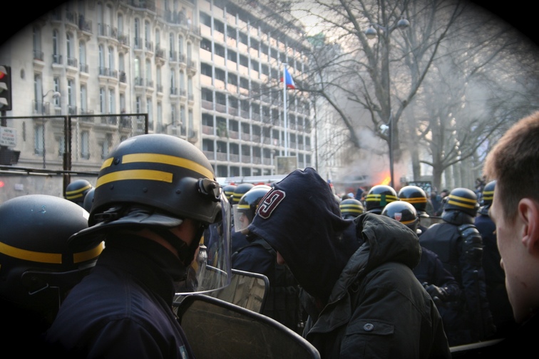 Dans la foule