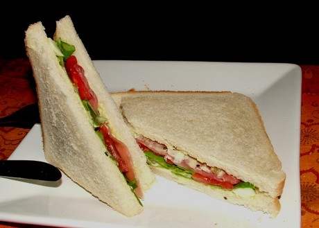Nur ein Sandwich