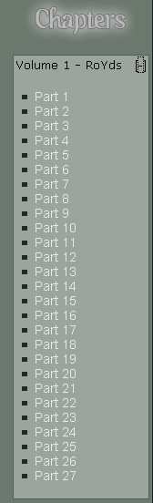 Refuge of Delayed Souls chronological navigation - organized by story parts/chapters.