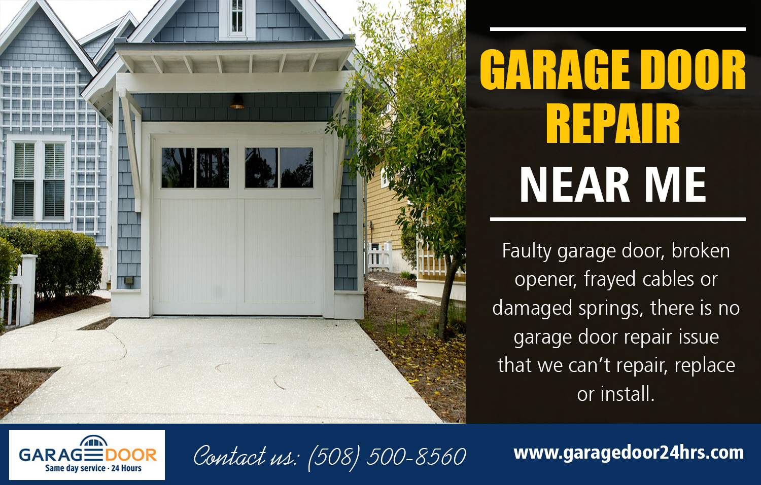 Garage Door Repair Services Near Worcester