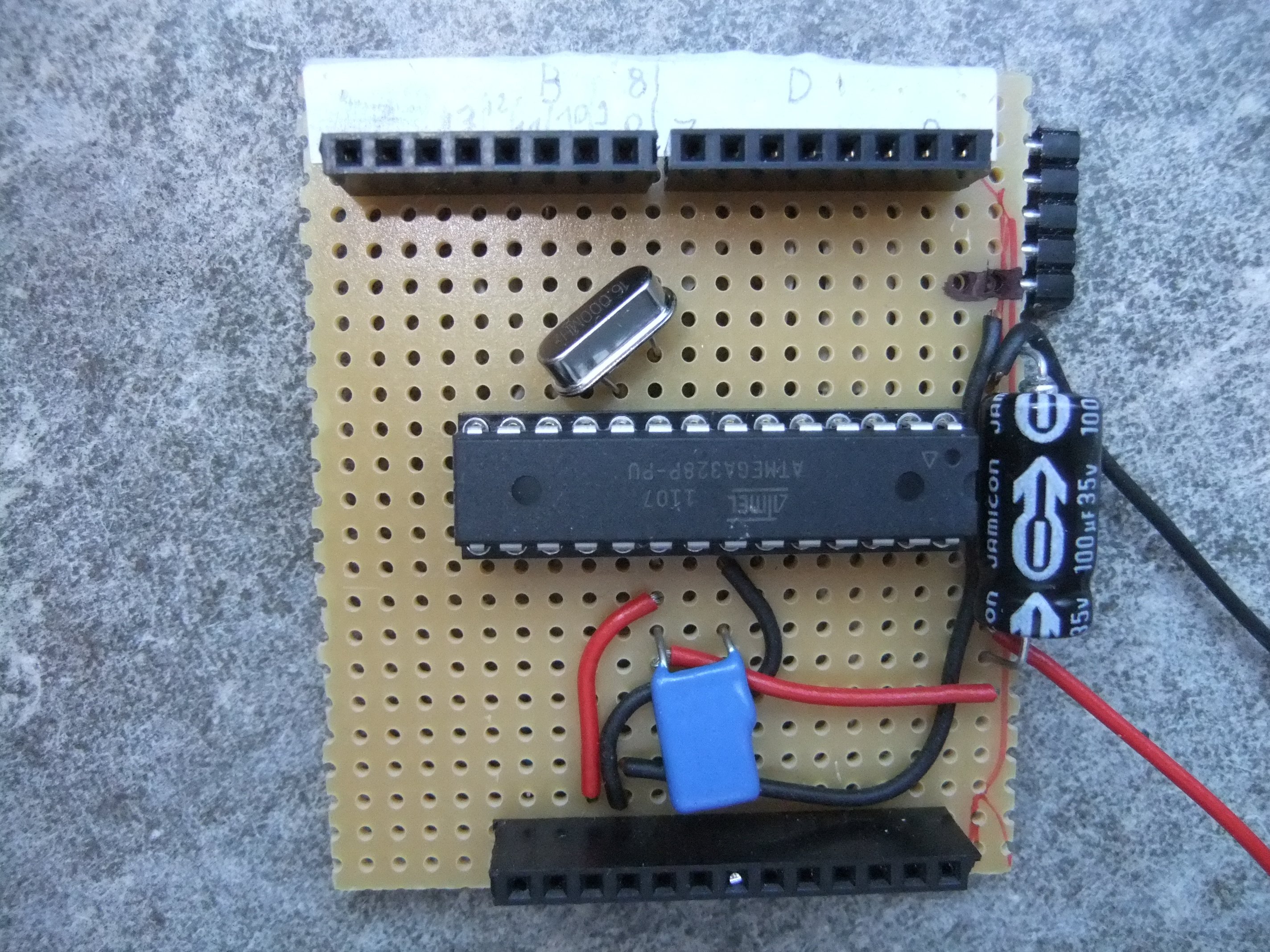 Lochraster arduino