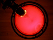 min røde lampe