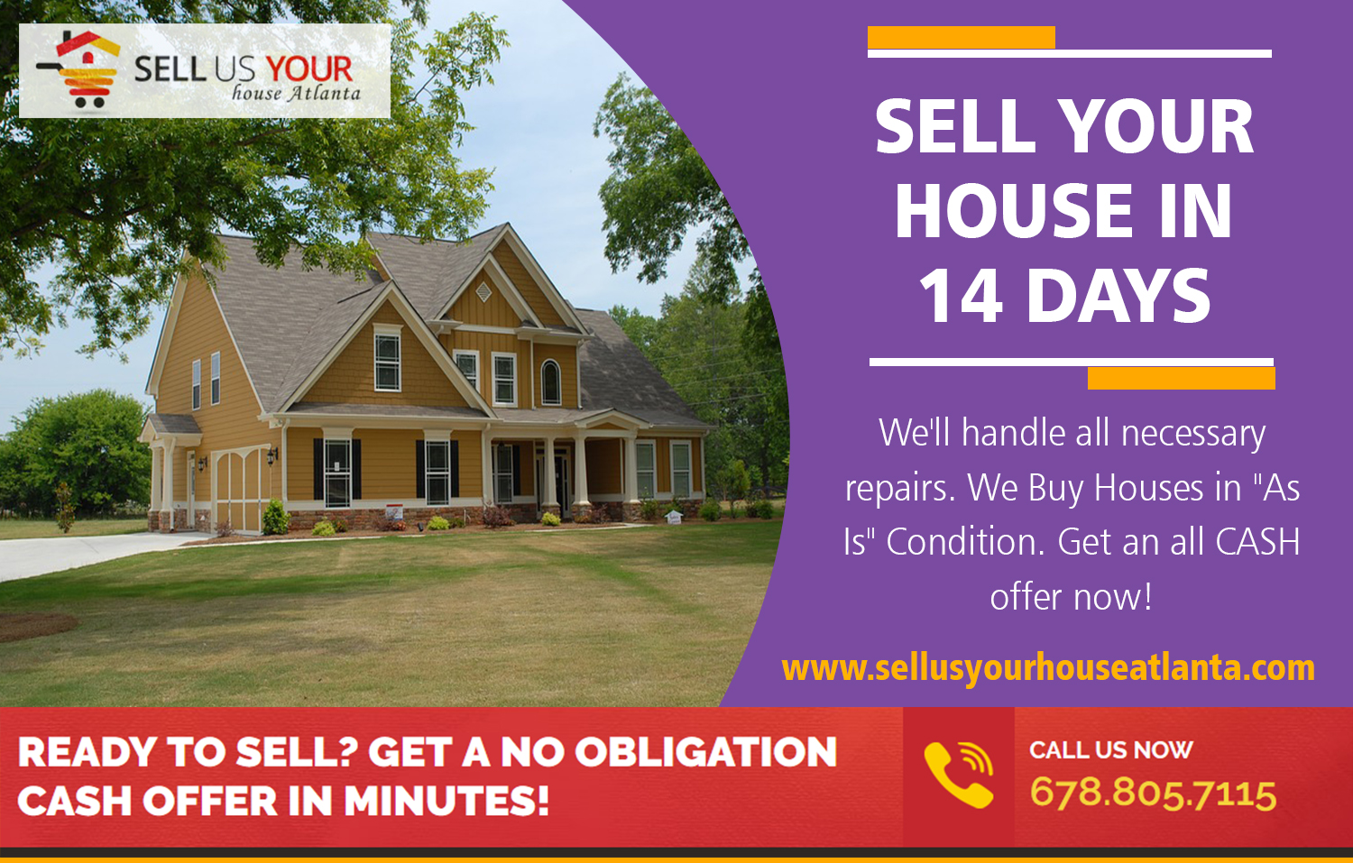 Sell Your House in 14 Days - sellusyourhouseatlanta's diary