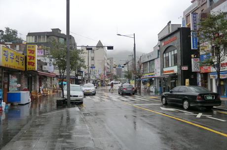 Street near Dongguk University