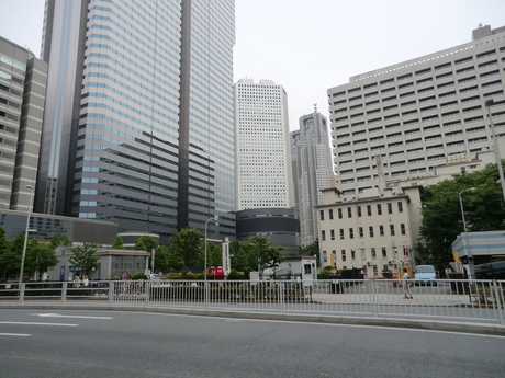 Larger buildings in Shinjuku