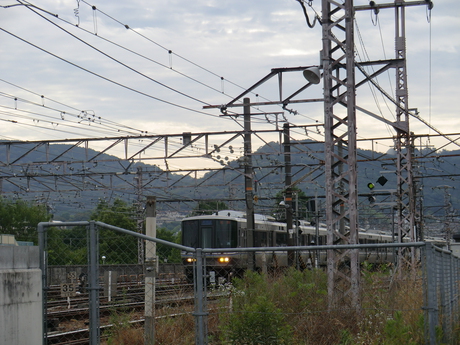 Train in Kyoto