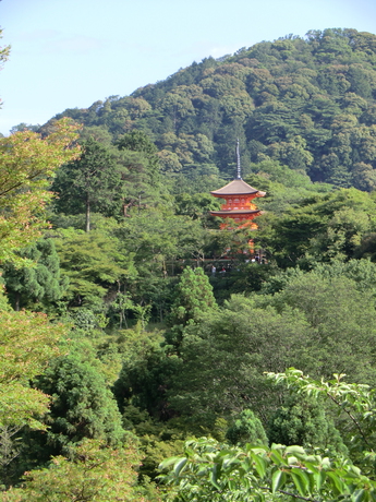 Part of Kiyomizu-dera