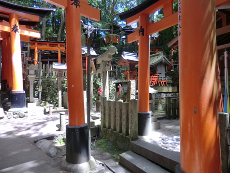 Shrines at Fushimi Inari