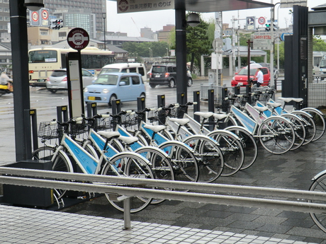 Rental bikes in Kyoto