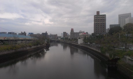 River in Nagoya near Kanayama station