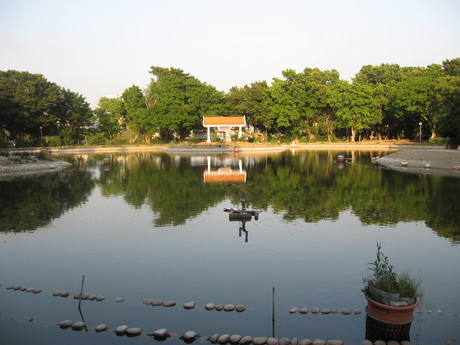 Lake at Donghai University