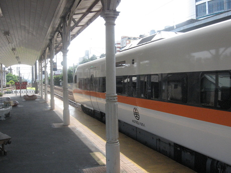 The train at Taichung
