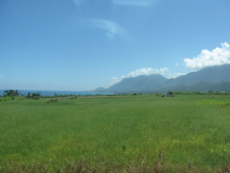A view somewhere along the coast between Taitung and Hualien