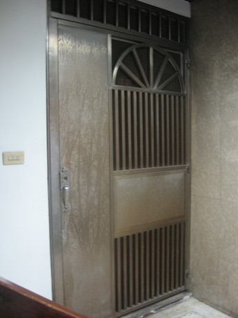 The entrance to an apartment