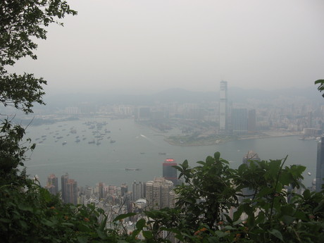 View towards Kowloon from the Peak