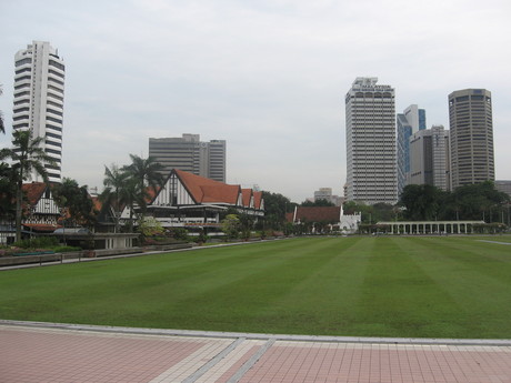 Merdeka (independence) Square, an old English cricket ground