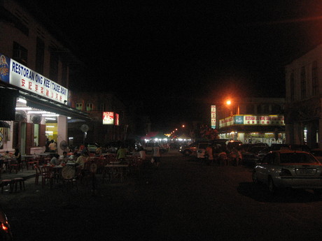 Chinese street market in Ipoh