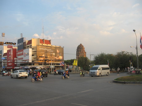 Street in Ayutthaya