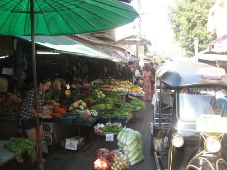 A small food market