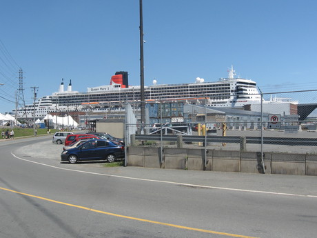 Queen Mary 2 in Halifax.