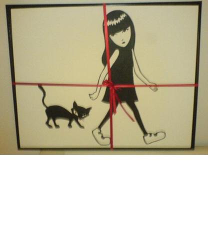 Emily the Strange, billeder, plakat, maleri